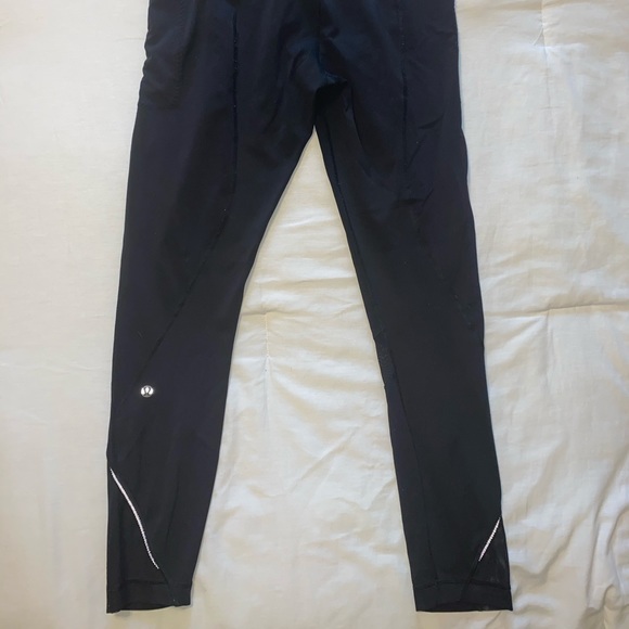 Lululemon Leggings Inspire Tight Mesh Crop 25” - Picture 2 of 4